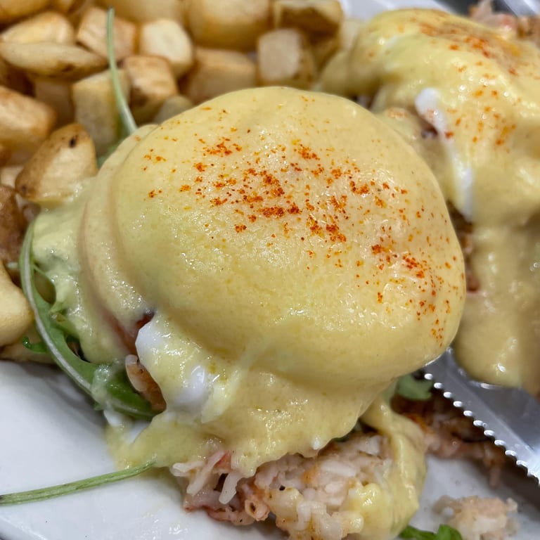 Lobster Benedict Delight