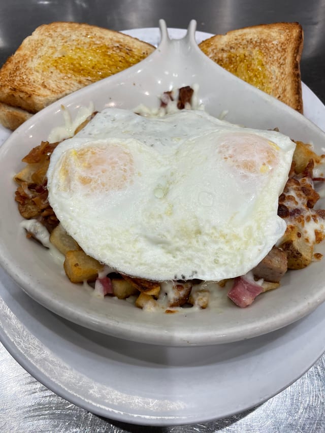 Meat Lovers Skillet.
