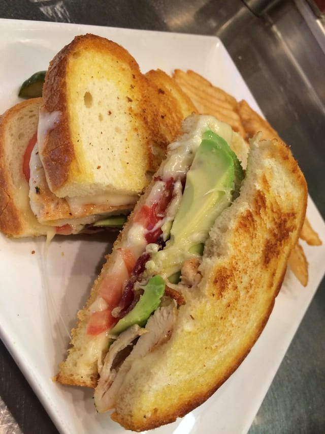 Chicken Avocado Club.