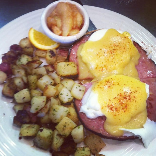 Eggs Benedict.