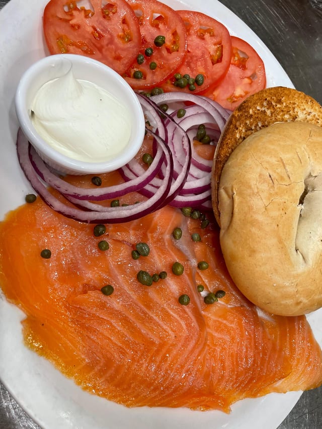 Lox and Bagel.